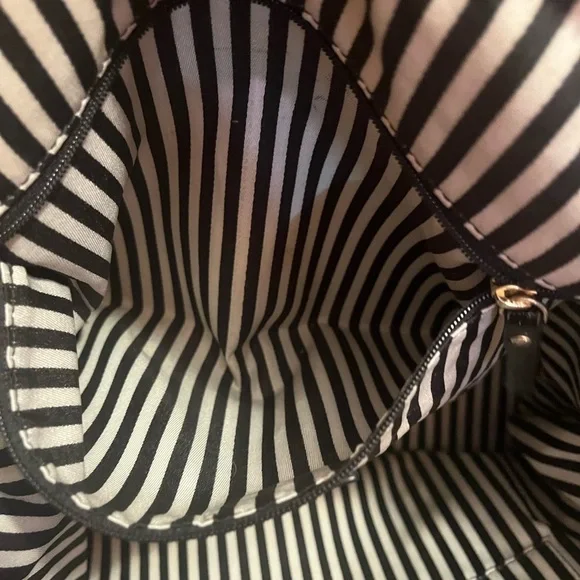 Kate Spade Hampton Road "Theresa" Black Leather Medium Bag - Picture 4 of 11